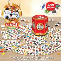 Educa - Lince Familia 400 Imágenes ,Juego de Mesa para agudizar Vista, Memoria y Reflejos+ 6 años Educa 19207 - details 1