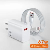 Cargador Super Rápido 67W USB Tipo-C Para Xiaomi 13 Ultra 12 11 Redmi K50 K60 Note 12T POCO F5 Mi Turbo Cable De Carga Rápida 6A - details 9