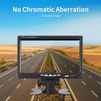 Monitor De Coche KTYDKP De 7 Pulgadas Con Cámara Trasera Para Camión Remolque Pantalla LED De Retroceso Para Estacionamiento 12-24V - details 1
