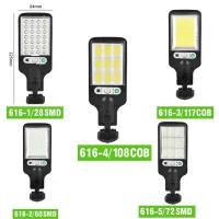 Lámpara De Pared Solar LED 108COB Para Exterior Con Sensor De Movimiento 3 Modos De Iluminación Seguridad Para Jardín Patio Camino Jardín - details 2