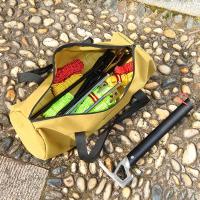 Bolsa De Almacenamiento Para Palos De Tienda De Camping De Lona Doble Capa Accesorios Para Tienda De Camping Bolsa De Almacenamiento Para Tornillos De Tierra - details 5