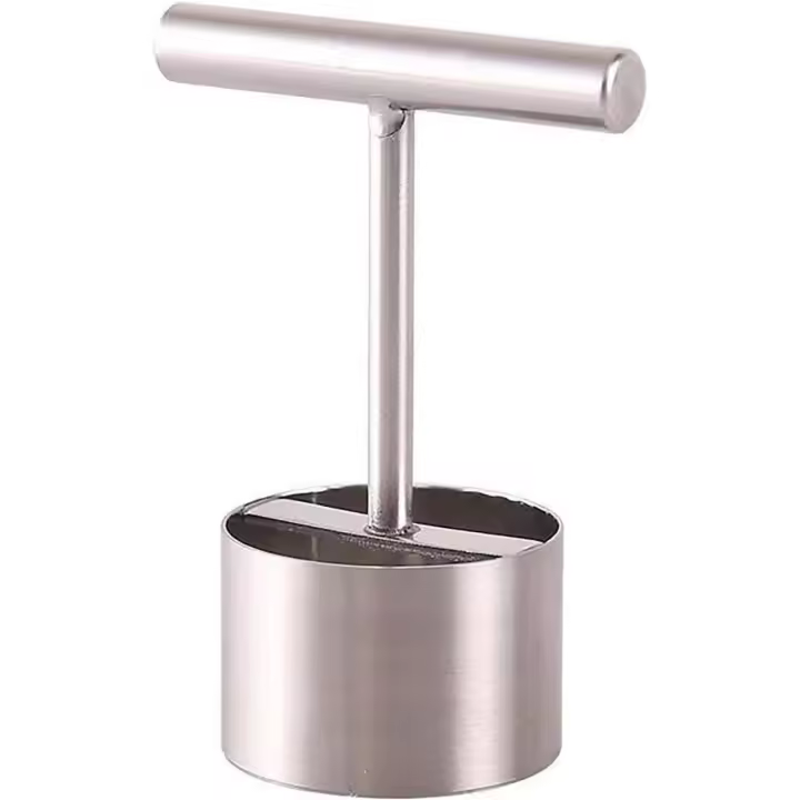 Separador de corazón de pera y manzana multifunción de acero inoxidable Herramienta de cocina Descorazonador de manzanas Herramienta descorazonadora de manzanas fácil de usar (pequeña) - 1