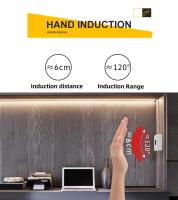 Lámpara De Iluminación LED Con Sensor De Movimiento DC 5V USB Para TV Y Cocina Strip De Luz LED Con Sensor De Mano Sweeping on off Luz Subyacente Para Cocina Y TV - details 2