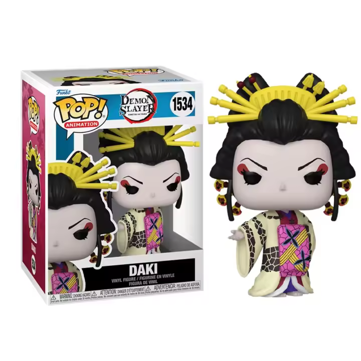FUNKO POP! DEMON SLAYER – DAKI, 75571, Nº1534, TIENDA CON LICENCIA OFICIAL - 1