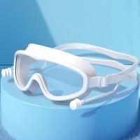 Gafas De Natación Para Niños Con Tapones Para Los Oídos Anti-humedad Anti-buho Lentes De PC Y Silicona Para Niños Y Niñas Para Piscina Y Playa - details 1