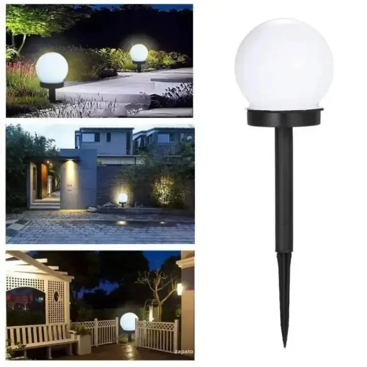 Lámpara De Jardín Solar LED Impermeable Para Decoración De Exterior Iluminación De Piso Con Enchufe Luz De Calle Para Courtyard - 1