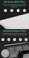 Filtro De Reemplazo Para Dyson TP06 HP06 PH02 PH03 PH04 HP09 TP09 HP07 TP07 TP10 HP10 H13True HEPA Compatible Con Modelos PH01 PH03 PH04 - details 1