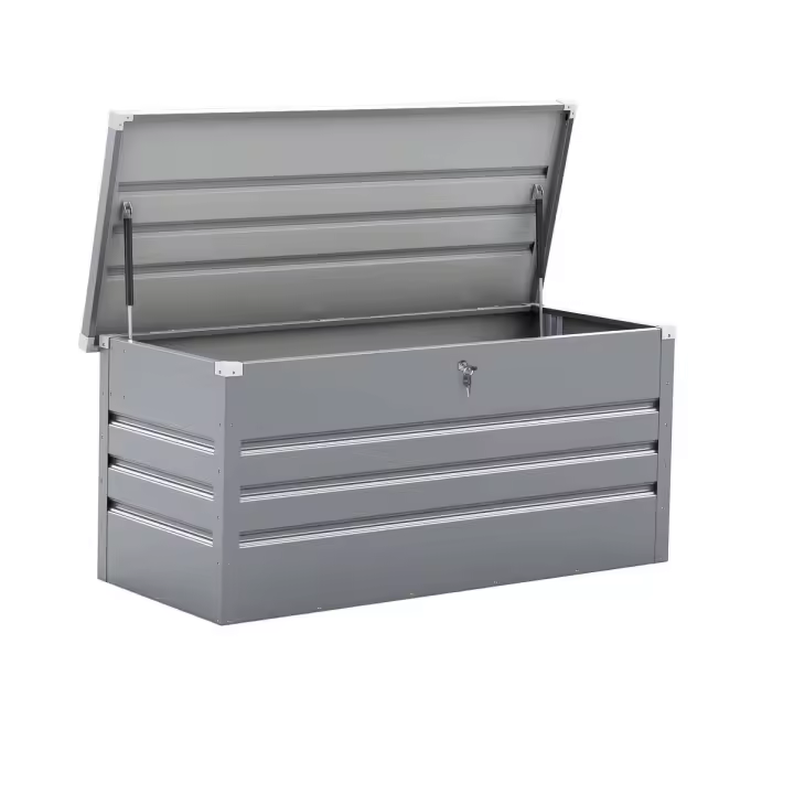 Baúl para jardín "Store" Plateado -  580L - 1