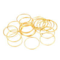 Anillos Redondos Metálicos Cerrados Para Pendientes DIY 20-50pcs/lot 8-40mm Accesorios De Joyería Findings Para Creación De Collares - details 7