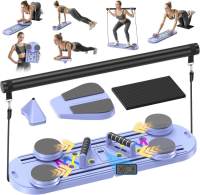 ALLINLIFE Tabla De Pilates, Juego De Reformador De Pilates, Tablas De Pilates 12 En 1 Para Entrenamiento En Casa, Portátil, Plegable, Máquina De Ejercicios De Pilates, Tabla Reformadora De Pilates - details 7