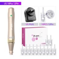 Kit De Cuidado De La Piel Multifuncional Profesional Con Pluma Automática Wireless Auto Dr. Pen Ultima M5 Y 12PCS Micro Skin Pen Para Rostro Y Cuerpo - details 9