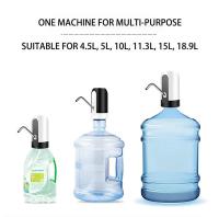 Dispensador automático de agua para garrafas USB recargable | Bomba eléctrica con botón para bidón 5L 8L 10L 12L 19L | Portátil silencioso y fácil de usar - details 5