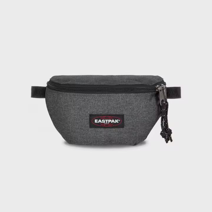 Eastpak Springer Riñonera Negra Diaria Vegana con Llavero - 1
