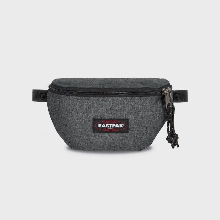 Eastpak Springer Riñonera Negra Diaria Vegana con Llavero - 1