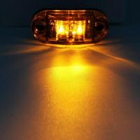 Luces de posición laterales LED de 10x2, 12/24 V, Luz Amarilla de advertencia para remolque, para camión, caravana, RV - details 3