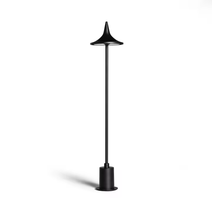 Ledkia Baliza Exterior LED 6W 60 cm con Pincho Rowel  Negro - 1