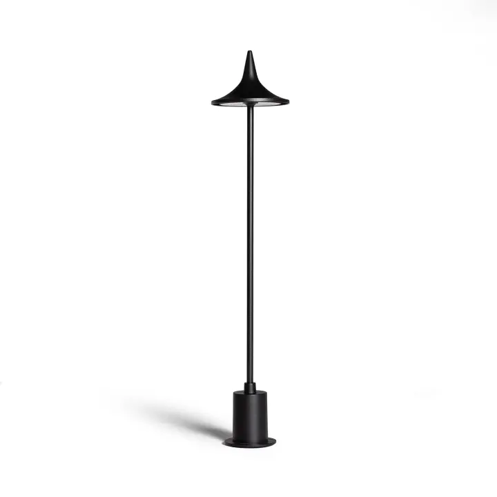 Ledkia Baliza Exterior LED 6W 60 cm con Pincho Rowel  Negro - 1