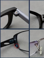 Kit De Reparación Para Gafas Y Solares Gestelmontar Conjunto De Tornillos Y Juego De Piezas Para Óptica Joyería Y Relojes Material De Aleación De Cobre - details 0