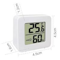 4pcs Termómetro Higrómetro Digital Individuales Monitoreo Electrónico De Temperatura Y Humedad Para Interior Y Exterior Ideal Para Habitaciones Bebés - details 8