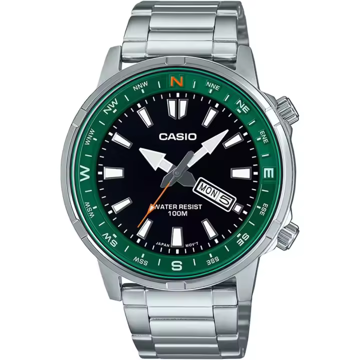 Casio Reloj Mtd-130d-1a3 Plateado Hombre - 1