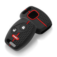 Funda De Llave De Silicona Para Honda Civic Accord VII CR-V FRV Insight Shuttle Stream Jazz Accesorios Llavero 2 3 4 Botones - details 4