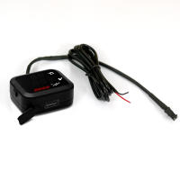 KOSO Medidor De Temperatura Y Voltaje Para Motocicleta Con Cargador USB 3 En 1 Pantalla LCD Digital Impermeable Para Teléfono Móvil - details 4
