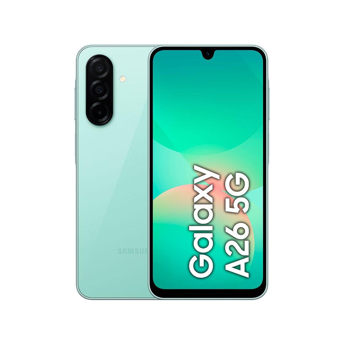Samsung Galaxy A26 5G Mint / 8 + 256GB / 6,7" Super AMOLED FHD+