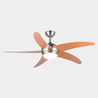 Ventilador de techo silencioso XTRELAMP RAGNAR Motor Dc  6v NIQUEL LED 18W con mando a distancia 2000 lm Diámetro 132cm - details 0