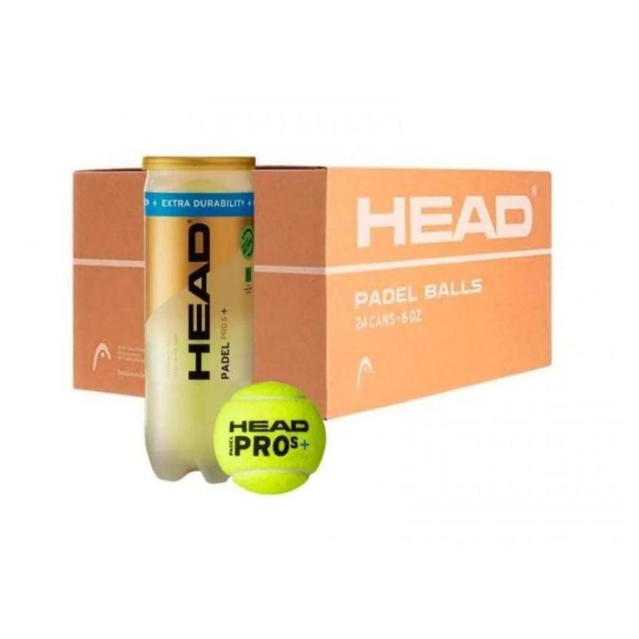 Cajón de Pelotas de Pádel Head Pádel Pro S+ . 24 Botes de 3 Pelotas. 72 Pelotas de pádel. Cajón de Pelotas de Pádel Head Pádel Pro + . 24 Botes de 3 Pelotas. 72 Pelotas de pádel. Gracias a su núcleo de caucho obtendrás una mayor durabilidad.