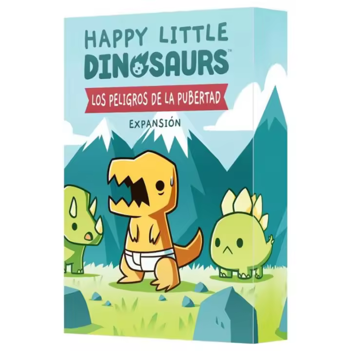 Juego de mesa happy little dinosaurs expansion los peligros de la pubertad pegi 8 - 1