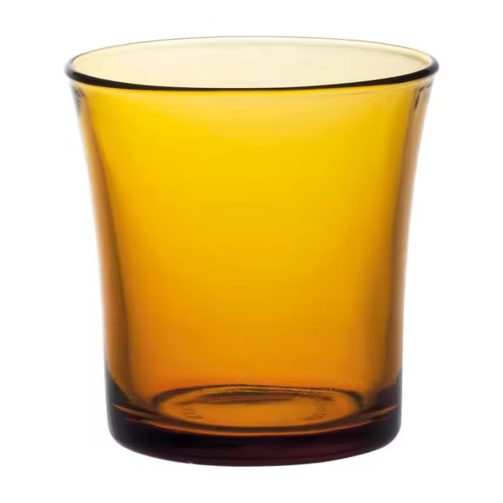 ARISE SHOP-Set de 6 vasos de cristal templado DULAREX,vasos Ambar,Saphir,modelo LYS,21CL,vasos para agua, bebidas, 7,8 x 8 cm,resistentes a los golpes y choques térmicos,aptos para microondas, lavavajillas - 1