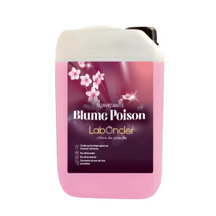 Laboncler Suavizante Blume Poison – Flor de Cerezo y Fresa Jewel – Ropa Suave y Esponjosa –  100% Biodegradable y Cruelty Free – Limpiaybrilla ECOJIN . - 1