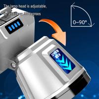 Lámpara Frontal De Camping Recargable USB Impermeable Con Sensor De Movimiento Para Running Y Pesca Luz De Mano Con Sensor De Movimiento - details 20