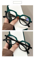 Gafas De Lectura Retro Oval Unisex PC Marco Poligonal Bloqueo De Luz Azul Presbicia +1.0+1.5+2.0+2.5...+4.0 Lentes De Acrílico - details 7