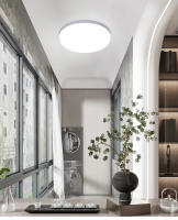 Luz De Techo LED Circular Para Dormitorio Y Balcón Iluminación Interior Fría Y Cálida 18W 24W 36W 48W Vota AC85-265V Luz De Techo Self-Contained - details 7