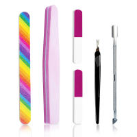 Set Profesional De 6 Piezas De Archos Para Uñas Con Bloque De Pulido Y Bloque De Enrosque Herramientas De Manicura Kit De Uñas - details 2