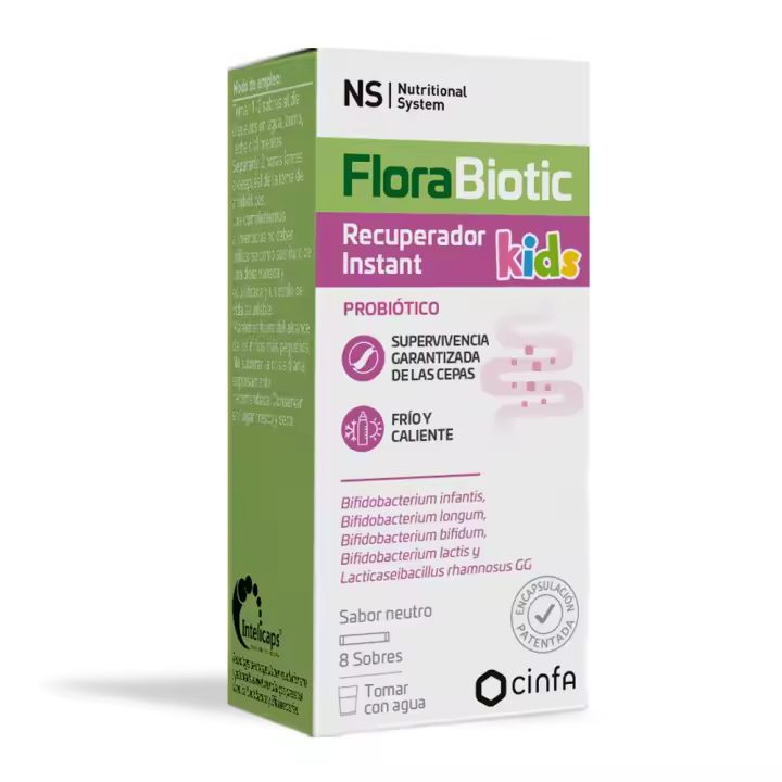 Cinfa Ns Florabiotic Kids recuperador instant 8 sobres - 1