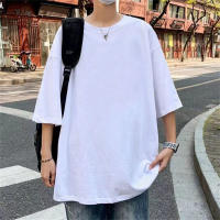 Camiseta De Poliéster Sólido Para Hombres Camiseta Casual De Polyester Basic Oversized Tops Calidad Unisex Camisetas Cortas De Verano Ropa Para Hombres - details 2