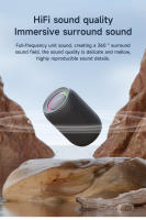 Altavoz Bluetooth Portátil ZEALOT-S32PRO 5.3 Impermeable Wireless TWS Mini Columna Estéreo Con Tarjeta TF Boom Box Para Exteriores - details 4