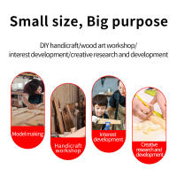 Máquina De Corte Precision Miniatura Doméstica DC24V Para Trabajos De Madera Con Función Multifuncional Y Protección Contra Polvo - details 3