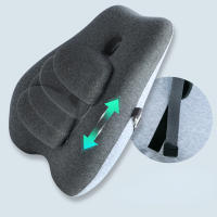 Almohada De Cintura Para Oficina Soporte De Espalda De Memoria Con Relleno De Algodón 100% Puede Ser Ajustado Para No Colapsar Almohada De Asiento Y Espalda - details 3