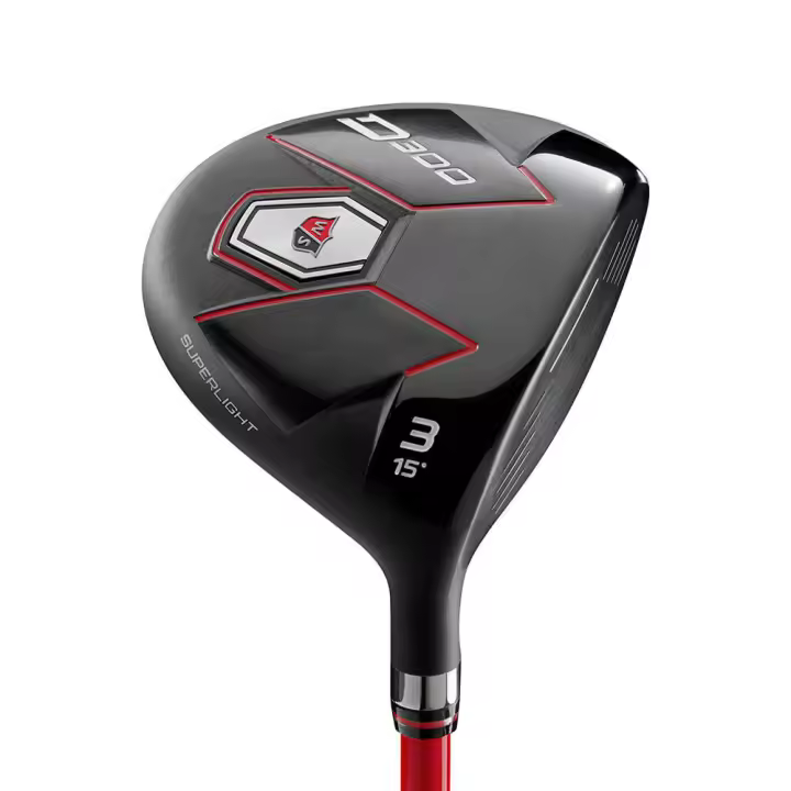 WILSON Golf - Madera 3 de 15º - Modelo D300 Superlight - Varilla Regular Flex - Para Caballero - 1