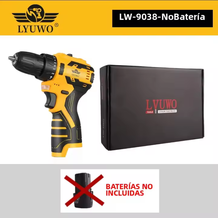LYUWO Taladro Eléctrico Sin Cable De 16.8V Torque 35NM Mini Taladro De Tornillos Con Batería De Litio Para El Hogar - 1