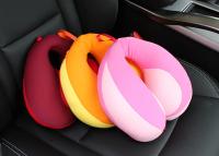 Almohada De Seguridad Para Niños En Coche U-Cuadrada De Peluche Soporte De Cabeza Para Viajes Almohada De Descanso Del Cuello Con Massaje Colorido - details 11