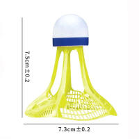 3 Pcs Suelta De Badminton Resistente Al Viento Multicolor Nylon Accesorios De Entrenamiento Deportes Suplementos - details 1