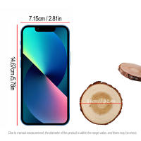 12pcs Cortes De Madera De Pino Grueso Redondos De Madera Para Decoración De Fiesta De Cumpleaños Boda Aniversario Regalo Perfecto Para Madre's Day - details 0