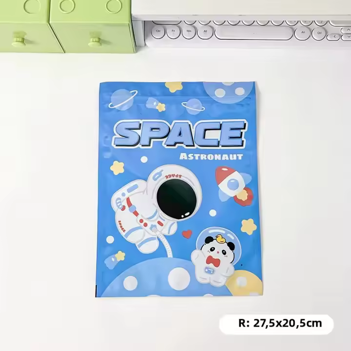 Bolsa De Ojo Ciego Para Estudiantes 27.5x20.5cm Bolsa De Embalaje Para Caja De Juguetes Material De Plástico Semi-acabado - 1