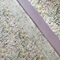 Juego de Sábanas Algodón Blancas 3 o 4 Piezas Estampado Flores Multicolor – Elegancia y Frescura para Tu Cama – Alo Home - details 0