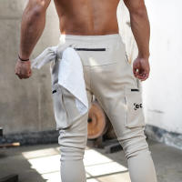 Nuevos Pantalones De Entrenamiento Para Hombre 2024 Primavera Y Otoño Color Sólido Deportivos Cómodos Para Exterior Y Fitness Con Bolsillos De Camuflaje - details 39