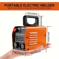 Soldador de arco portátil 250A MMA, máquina de soldadura inversor, 220V, Mini equipo de soldadura eléctrica de hierro, herramientas de reparación de automóviles - details 1
